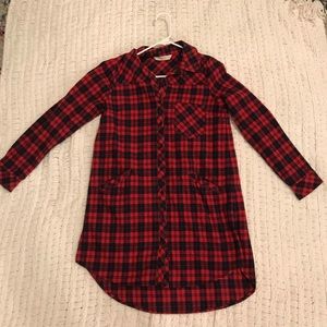 Flannel Shirt/Dress